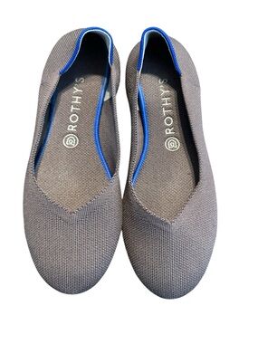 Rothy’s The Flat Round Toe – Retired Color “Mink” Size 10 Washable Eco Flats